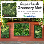 Our Lush Greenery Wall Panels Blend Beautifully with Nature and No Water Needed | ShopWildThings.com Our Lush Greenery Wall Panels Blend Beautifully with Nature and No Water Needed | ShopWildThings.com