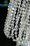 High Quality Diamond Crystal Iridescent Beaded is Available From ShopWildThings on Chandeliers and Curtains High Quality Diamond Crystal Iridescent Beaded is Available From ShopWildThings on Chandeliers and Curtains