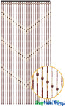 Use Wood Beaded Curtains as a Room Divider, Wall Hanging or Door Replacement | ShopWildThings.com Use Wood Beaded Curtains as a Room Divider, Wall Hanging or Door Replacement | ShopWildThings.com