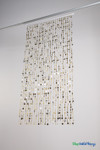 Gold Metallic Circles Bubbles Beaded Curtain for Backdrops and Party Decorations Gold Metallic Circles Bubbles Beaded Curtain for Backdrops and Party Decorations