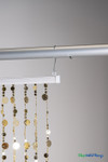 Gold Metallic Circles Bubbles Beaded Curtain for Backdrops and Party Decorations Gold Metallic Circles Bubbles Beaded Curtain for Backdrops and Party Decorations