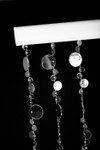 Silver Circles Beaded Curtain Metallic | ShopWildThings.com Silver Circles Beaded Curtain Metallic | ShopWildThings.com