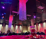 Silver Bubbles Beaded Curtains by ShopWildThings make great, easy to hang ceiling decor that provides just the right amount of sparkle! Silver Bubbles Beaded Curtains by ShopWildThings make great, easy to hang ceiling decor that provides just the right amount of sparkle!
