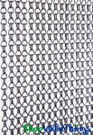 Gunmetal Color Aluminum Chain Beaded Curtains, Metal Chain Link Room Dividers & Wall Coverings by ShopWildThings.com Gunmetal Color Aluminum Chain Beaded Curtains, Metal Chain Link Room Dividers & Wall Coverings by ShopWildThings.com