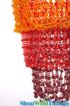 Delightful and Colorful, ShopWildThings Mini Pop Chandeliers Have Matching Beaded Curtains for Event Backdrop Decorations Delightful and Colorful, ShopWildThings Mini Pop Chandeliers Have Matching Beaded Curtains for Event Backdrop Decorations