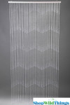 Crystal Clear Teardrops Beaded Curtain Will Transform Walls, Doorways, Windows and are Ideal Backdrops | ShopWildThings.com
