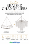 Custom Chandeliers made in Arizona by ShopWildThings.com