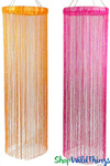 Hanging Column Ceiling Chandelier Decoration with Custom Fringe String Columns ShopWildthings.com