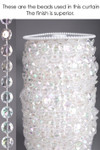 Diamonds Crystal Iridescent Roll of Beads That Match Our Bendable Top Curtain | ShopWildThings.com Diamonds Crystal Iridescent Roll of Beads That Match Our Bendable Top Curtain | ShopWildThings.com