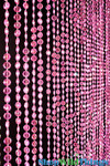 ShopWildThings Diamonds Pink Iridescent Beaded Curtains Add Sparkle and Shine to Retail Store Displays, Stage and Photo Backdrops or Events and Parties