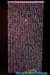 Pink Iridescent Diamonds Beaded Curtains, 6 Foot Long Backdrop Decorations for Photo Shoots, Store Displays and Events | ShopWildThings.com