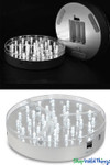 LED Vase Light 8" Diameter White Disc for Up or Downlighting | ShopWildThings.com LED Vase Light 8" Diameter White Disc for Up or Downlighting | ShopWildThings.com