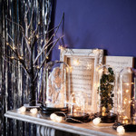 Plug-In LED Warm White Lights on Copper Wire for Weddings and Events | ShopWildThings.com