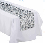 Textured Fabric Sheeting Creates Stunning Table Coverings, 3-D Fire Resistant Fabric Decoration, ShopWildThings.com