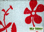 Floral Fabric Sheeting is Ideal for Events & Display Windows, White or Bright Colors and 3-D Design by ShopWildThings.com Floral Fabric Sheeting is Ideal for Events & Display Windows, White or Bright Colors and 3-D Design by ShopWildThings.com