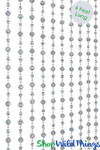 Gemstone Beaded Curtains Offer Heft and Texture to Event Backdrops | ShopWildThings.com