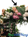 Faux dangling vine | Flowers for centerpieces | Hanging greenery garlands | Decorating wedding arches | ShopWildThings.com