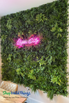 “Paradise” Artificial Greenery Wall Panels by ShopWildThings.com are a quick and easy way to add a touch of nature in your home or office!