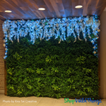ShopWildThings.com makes it easy to create amazing photo walls with our collection of Artificial Greenery Wall Panels and Florals. We now offer custom Flower Wall backdrops that are ready to hang out of the box.
