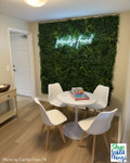 Tropical Paradise at Home  
This Florida vacation home got an instant upgrade with our "Paradise" Greenery Wall Panels! The perfect blend of lush, realistic foliage, these panels are UV-friendly and ideal for indoor or outdoor spaces.
At a generous 40" x 40" size, they make it easy to create stunning accent walls, backdrops, or unique design features. With so many styles to choose from, your dream greenery wall is just a click away at ShopWildThings.com.