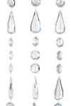 ShopWildThings Lafayette Curtains Feature Diamond and Teardrop Shaped Beads ShopWildThings Lafayette Curtains Feature Diamond and Teardrop Shaped Beads