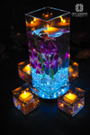 LED Lights add so much to Centerpiece Decor & Floral Arrangements | ShopWildThings.com