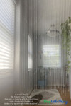 Hang Raindrops Beaded Curtains in a Doorway to Create Ambiance, Add Color and to Separate Areas Hang Raindrops Beaded Curtains in a Doorway to Create Ambiance, Add Color and to Separate Areas