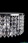 Real Hanging Crystal Strands Cake Stand Fancy Wedding and Table Display Real Hanging Crystal Strands Cake Stand Fancy Wedding and Table Display