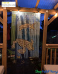 Use Painted Bamboo Curtains as a Room Divider, Wall Hanging or Door Replacement | ShopWildThings.com Use Painted Bamboo Curtains as a Room Divider, Wall Hanging or Door Replacement | ShopWildThings.com