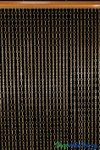 Copper Color Metal Chain Beaded Curtain Geometric Door Beads Room Divider Copper Color Metal Chain Beaded Curtain Geometric Door Beads Room Divider