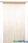 String Curtains Have Silky Strands and Large Rod Pockets, Easy to Hang Home, Wedding & Event Curtains by ShopWildThings.com