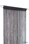 Black String Curtain Backdrop for Events – 7.3 Foot Decorative Hanging Curtain – ShopWildThings.com