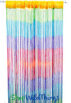 Rainbow String Curtain 6' Long  From ShopWildThings.com