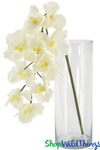 ShopWildThings Faux Orchids Can Be Shaped and Bent as Desired, Decorate Wedding Arches, Gazebos & Centerpiece Vases