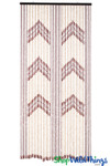 Use Wood Beaded Curtains as a Room Divider, Wall Hanging or Door Replacement | ShopWildThings.com Use Wood Beaded Curtains as a Room Divider, Wall Hanging or Door Replacement | ShopWildThings.com