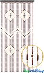 ShopWildThings Beaded Curtain Wooden Door Beads Maple Wood Beads ShopWildThings Beaded Curtain Wooden Door Beads Maple Wood Beads