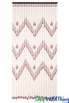 Wooden Door Beaded Curtains Boho Home Decoration for Windows and Doors