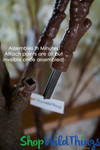 Change Green Leaf Branches to Flowers or Another Style using ShopWildThings Interchangeable Branches
