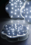 LED Vase Light 6" Diameter White Disc for Up or Downlighting | ShopWildThings.com