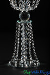 Crystal Pedestal Riser, Dessert and Centerpiece Stand, Crystal Beaded Swags by ShopWildThings.com Crystal Pedestal Riser, Dessert and Centerpiece Stand, Crystal Beaded Swags by ShopWildThings.com