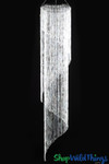 Acrylic Swirl Twist Chandelier Diamonds Crystal - ShopWildthings.com Acrylic Swirl Twist Chandelier Diamonds Crystal - ShopWildthings.com