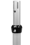 SOLD IN KITS ONLY Pipe and Drape Upright 6'-10' Height Adjustable Pro Series 2" - 2 Pc Upright
