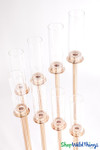 ShopWildThings Gold Tall Centerpiece Hurricane Metal Stem Candle Holder Display Extra large Dramatic ShopWildThings Gold Tall Centerpiece Hurricane Metal Stem Candle Holder Display Extra large Dramatic