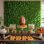 Take your food stations and buffets to the next level with Artificial Greenery Wall Backdrops by ShopWildThings.com! Take your food stations and buffets to the next level with Artificial Greenery Wall Backdrops by ShopWildThings.com!