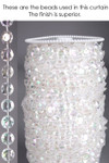 Bead Close-Up Diamonds Crystal Iridescent Acrylic Beads Highest Quality Bead Close-Up Diamonds Crystal Iridescent Acrylic Beads Highest Quality