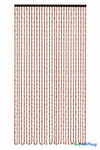 Handmade Wooden Door Beads Curtains Sustainable Maple Wood ShopWildThings.com