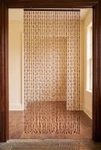 Handmade Wooden Door Beads Curtains Sustainable Maple Wood ShopWildThings.com