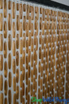 Brown Color Beaded Curtain with Heavy Big Wooden Beads Brown Color Beaded Curtain with Heavy Big Wooden Beads