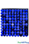 ShopWildThings Sequin Wall Panels, Shimmering Metallic Royal Blue Backdrop, 11 7/8" Square ShopWildThings Sequin Wall Panels, Shimmering Metallic Royal Blue Backdrop, 11 7/8" Square
