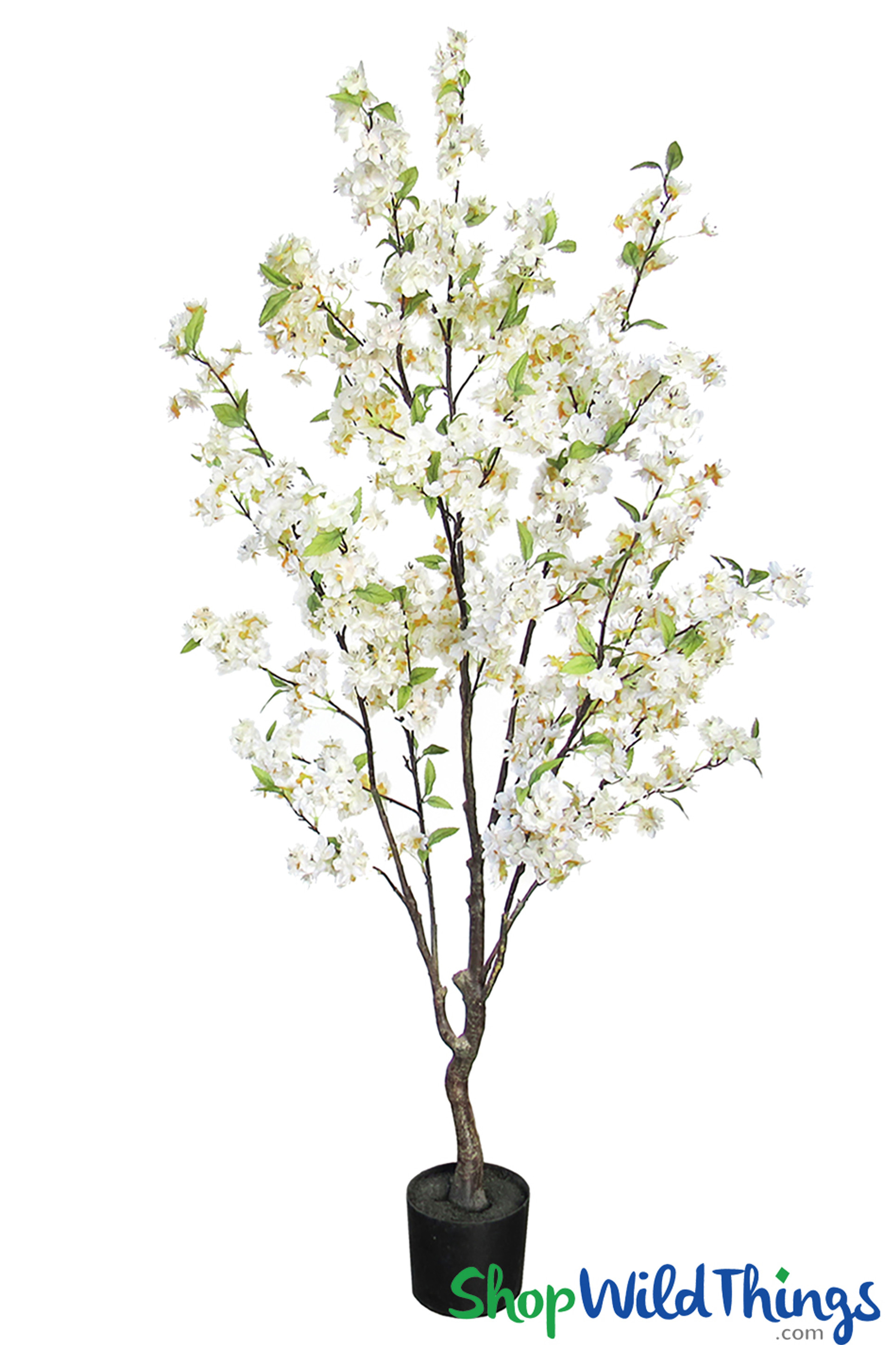 Faux Cherry Blossom Tree | 4.5' Tall Table Centerpiece | ShopWildThings.com